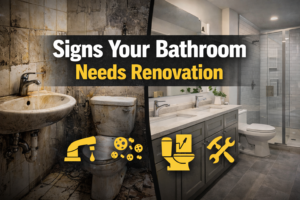 signs your bathroom needs renovation