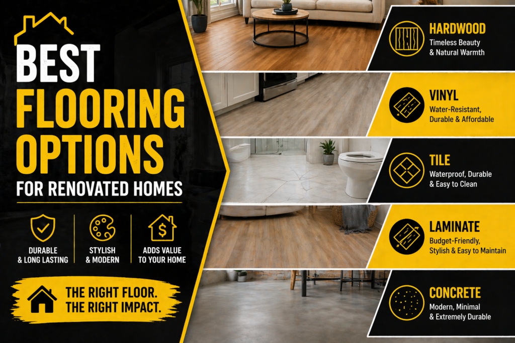 best flooring options for renovated homes